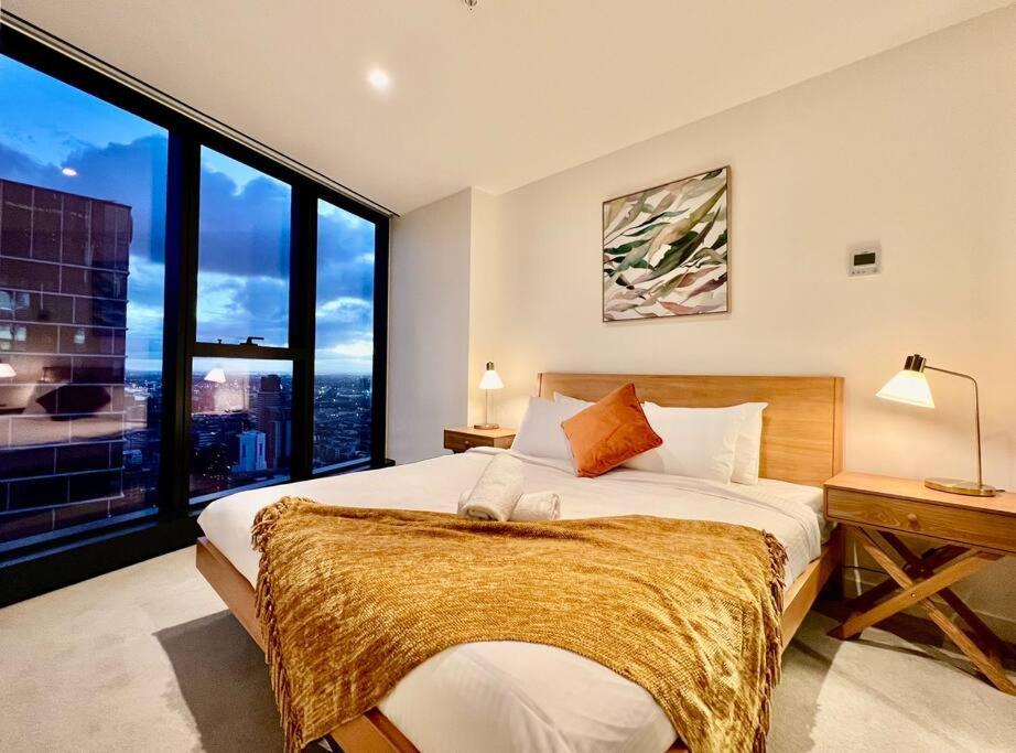 Highrise View 1King1Queen 2Baths Melbourne City Exterior foto
